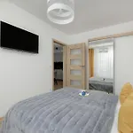 Exclusive And Modern Grey Apartment With Furnished Balcony In Kolobrzeg By Noclegi Renters