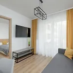 Exclusive And Modern Grey Apartment With Furnished Balcony In Kolobrzeg By Noclegi Renters